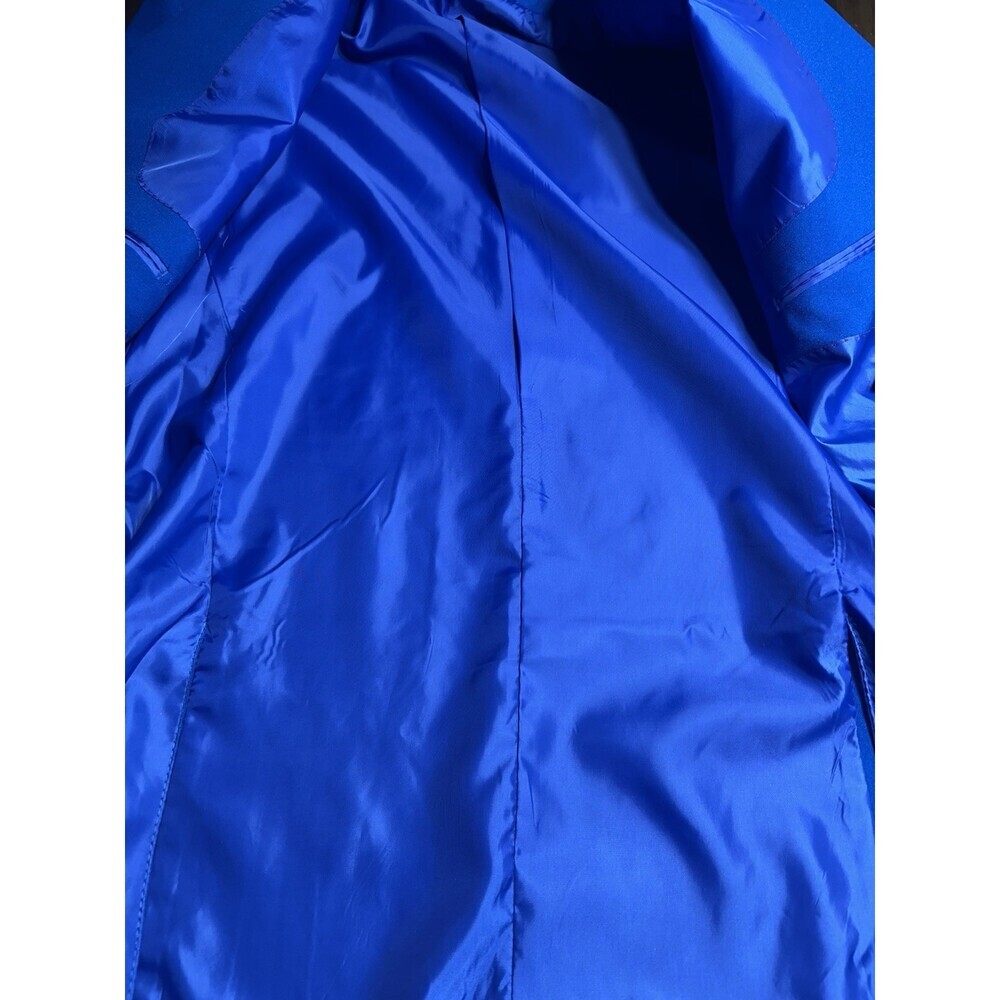 Lucci Suit NWT Sz 48L. Royal Blue, Pants Are 42x 48 Unhemed. Made In Italy - Picture 2 of 13